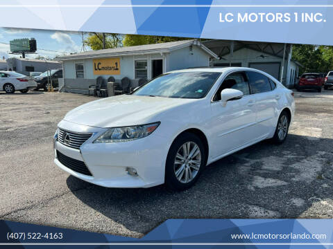 2013 Lexus ES 350 for sale at LC Motors 1 Inc. in Orlando FL