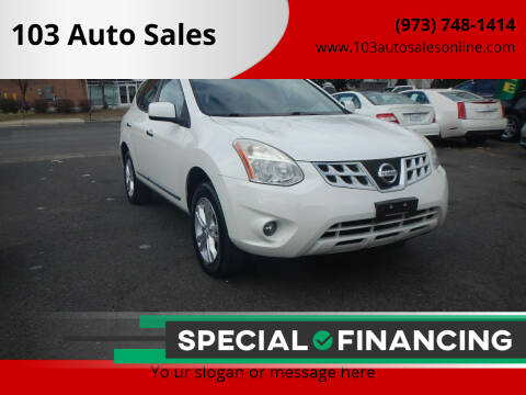 2012 Nissan Rogue for sale at 103 Auto Sales in Bloomfield NJ