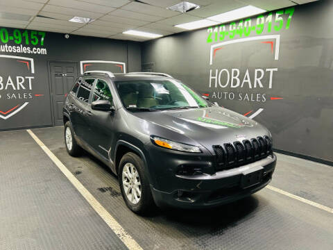 2016 Jeep Cherokee for sale at Hobart Auto Sales in Hobart IN