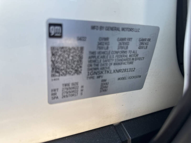 2022 Chevrolet Tahoe High Country