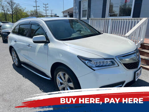 2015 Acura MDX for sale at Fuentes Brothers Auto Sales in Jessup MD