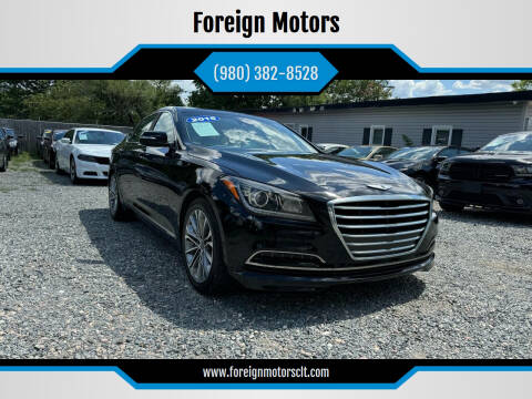 2015 Hyundai Genesis for sale at Foreign Motors in Kannapolis NC