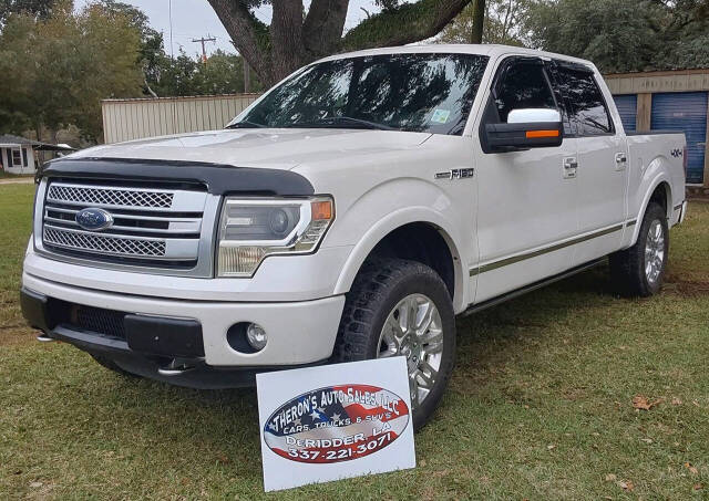 2013 Ford F-150 for sale at Theron's Auto Sales, LLC in Deridder, LA