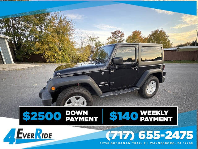 2018 Jeep Wrangler JK for sale at 4 Ever Ride in Waynesboro, PA