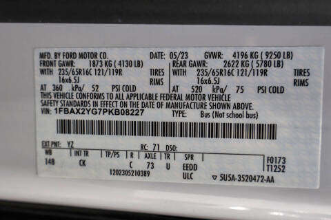 2023 Ford Transit 350 XLT