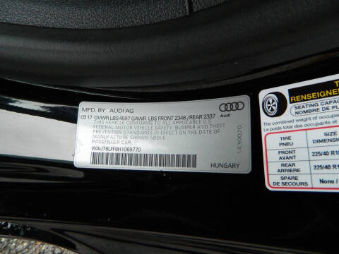 2017 Audi A3 2.0T quattro Premium