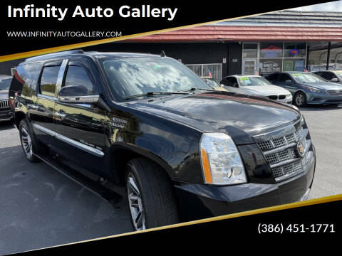 2012 Cadillac Escalade ESV for sale at Infinity Auto Gallery in Daytona Beach FL