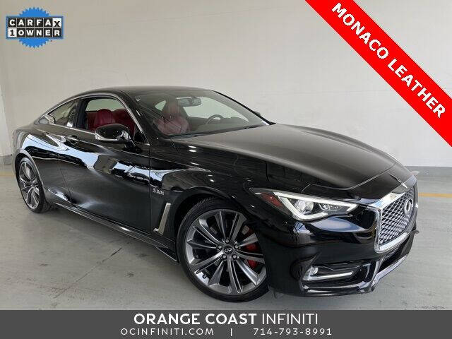 2018 Infiniti Q60 Red Sport 400