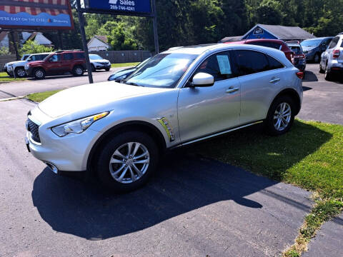 2017 Infiniti QX70 for sale at Michigan Auto Sales in Kalamazoo MI