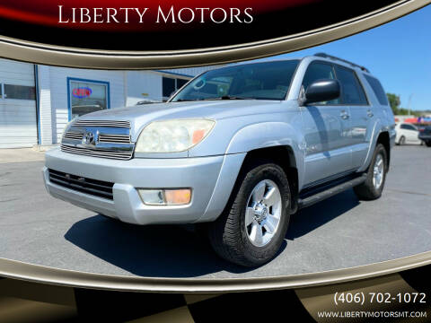 2005 Toyota 4Runner for sale at Liberty Motors in Billings MT