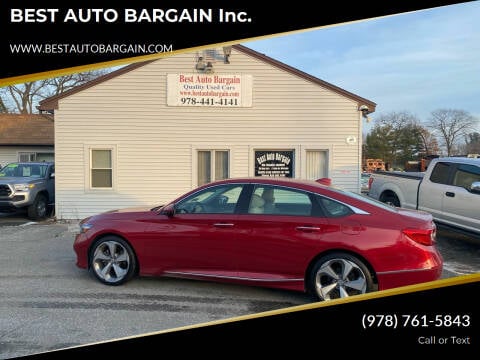 2018 Honda Accord for sale at BEST AUTO BARGAIN inc. in Lowell MA