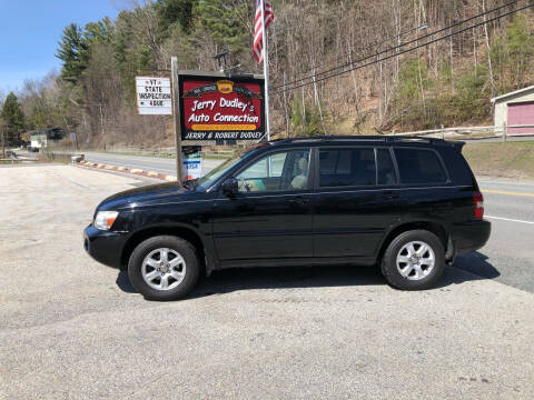 2007 Toyota Highlander for sale at Jerry Dudley's Auto Connection in Barre VT