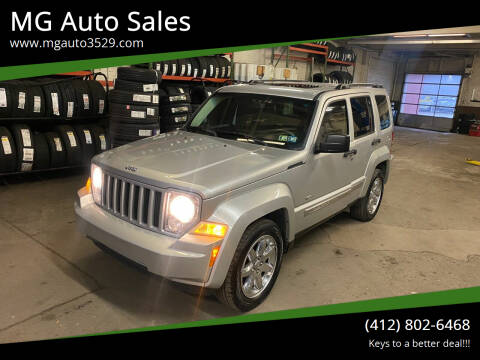 2012 Jeep Liberty for sale at MG Auto Sales in Pittsburgh PA