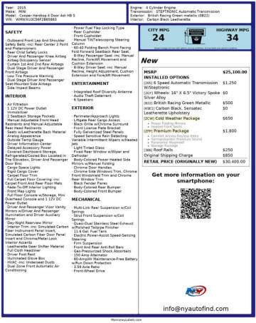 2015 MINI Hardtop 4 Door Cooper S