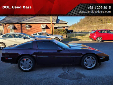 1990 Chevrolet Corvette for sale at D&L Used Cars in Charleston WV