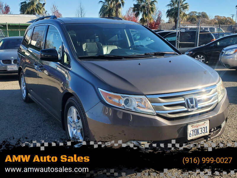 2012 Honda Odyssey for sale at AMW Auto Sales in Sacramento CA