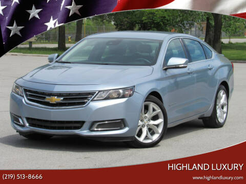 2014 Chevrolet Impala for sale at Highland Luxury in Highland IN