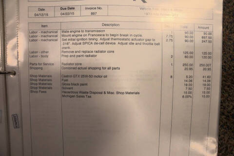 1973 Alfa Romeo GTV6