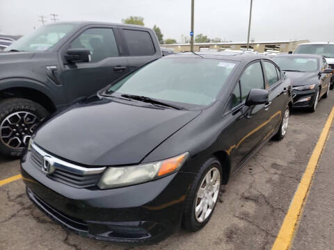 2012 Honda Civic for sale at KUT AUTO in Birmingham AL