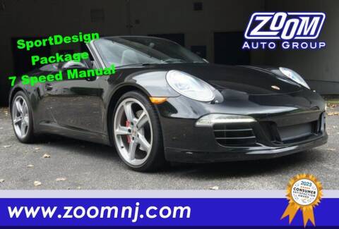 2013 Porsche 911 for sale at Zoom Auto Group in Parsippany NJ