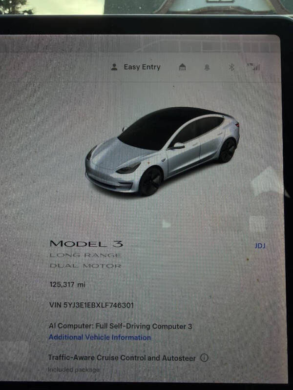 2020 Tesla Model 3 Long Range
