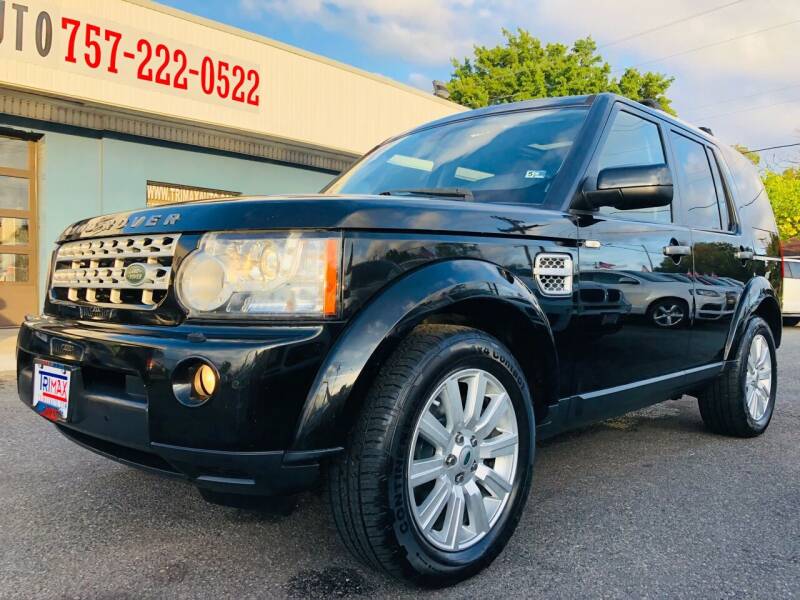 2013 Land Rover LR4 for sale at Trimax Auto Group in Norfolk VA