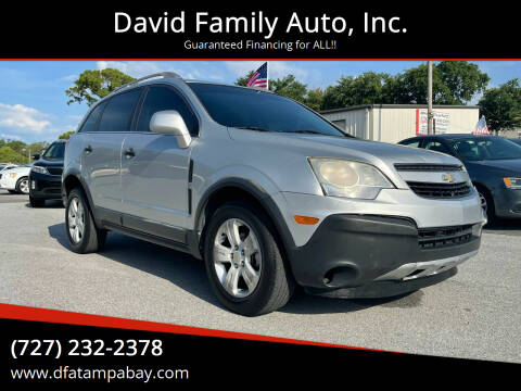 2014 Chevrolet Captiva Sport for sale at David Family Auto, Inc. in New Port Richey FL