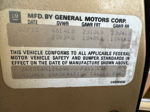 1980 Pontiac Firebird Trans Am