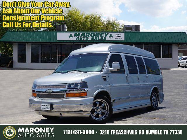 2010 Chevrolet Express Cargo for sale at Maroney Auto Sales in Humble TX