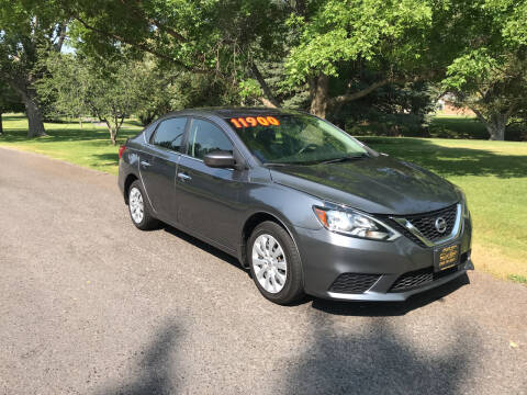 2017 Nissan Sentra for sale at BELOW BOOK AUTO SALES in Idaho Falls ID