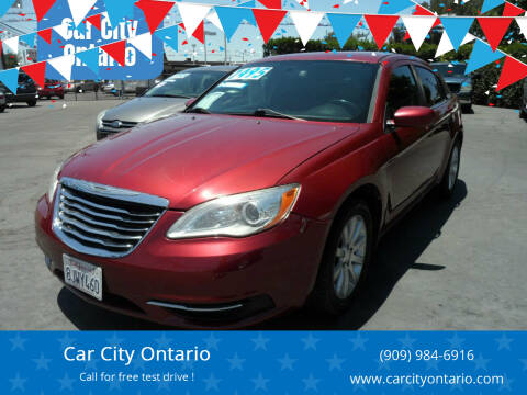 2013 Chrysler 200 for sale at Car City Ontario in Ontario CA
