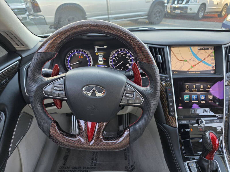 2017 Infiniti Q50 Red Sport 400