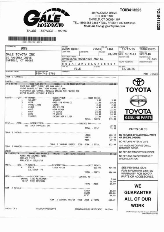 2020 Nissan Rogue SL
