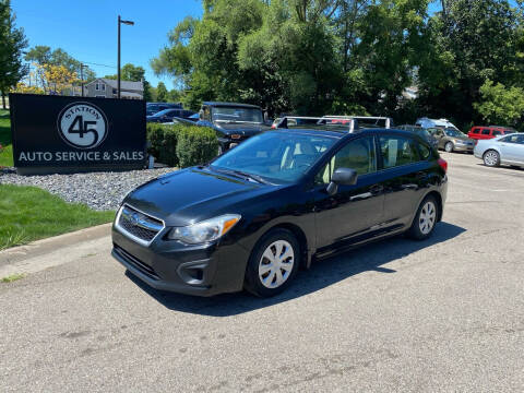 2013 Subaru Impreza for sale at Station 45 AUTO REPAIR AND AUTO SALES in Allendale MI