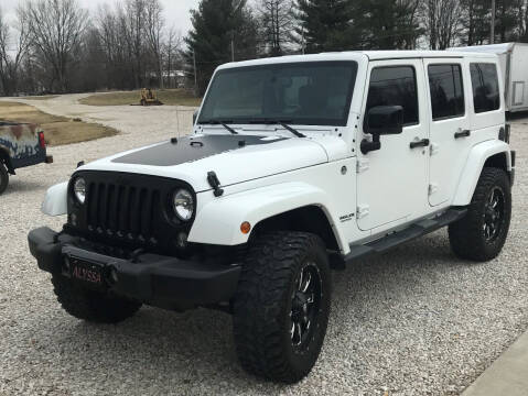 2014 Jeep Wrangler Unlimited for sale at Gaither Powersports & Trailer Sales in Linton IN