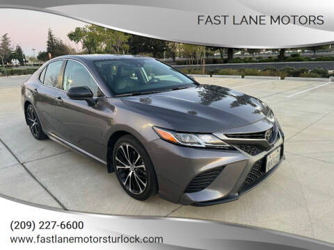 2019 Toyota Camry for sale at Fast Lane Motors in Turlock CA