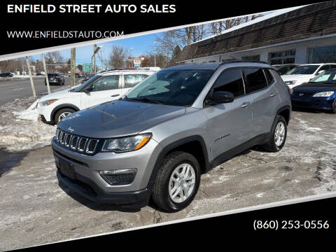 2018 Jeep Compass for sale at ENFIELD STREET AUTO SALES in Enfield CT