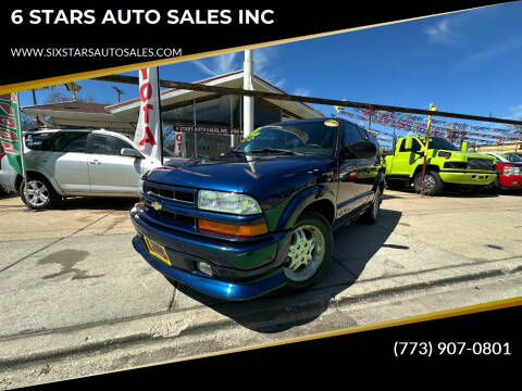 2003 Chevrolet Blazer for sale at 6 STARS AUTO SALES INC in Chicago IL