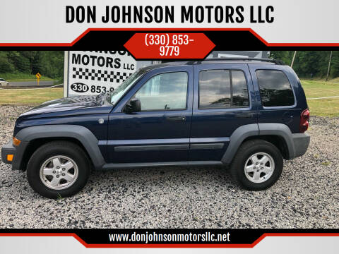 2007 Jeep Liberty for sale at DON JOHNSON MOTORS LLC in Lisbon OH