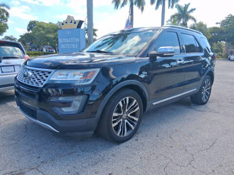 2016 Ford Explorer Platinum