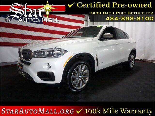 2018 BMW X6 for sale at STAR AUTO MALL 512 in Bethlehem PA