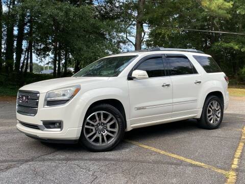2013 GMC Acadia for sale at El Camino Auto Sales - Roswell in Roswell GA