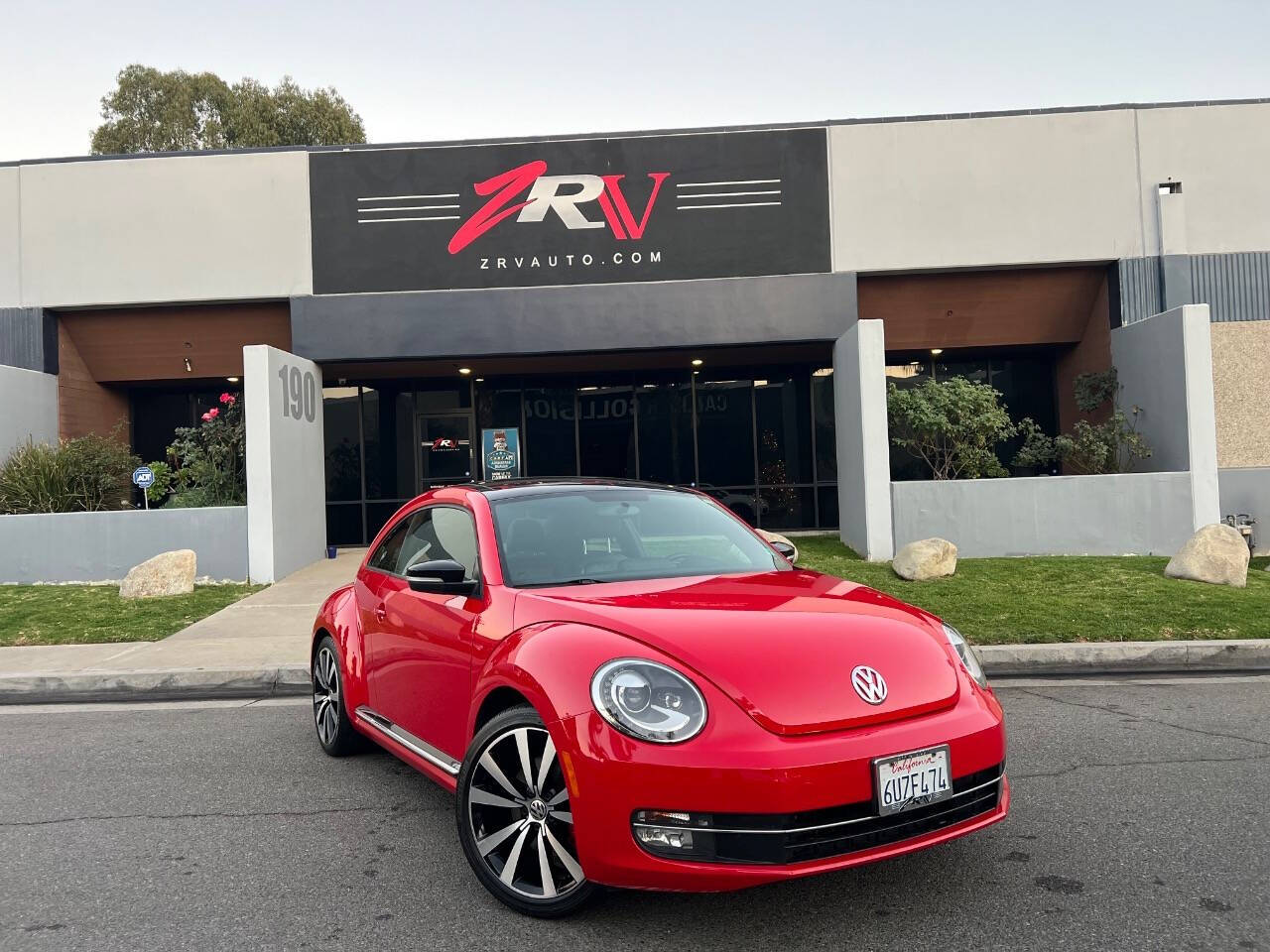 2012 Volkswagen Beetle for sale at ZRV AUTO INC in Brea, CA