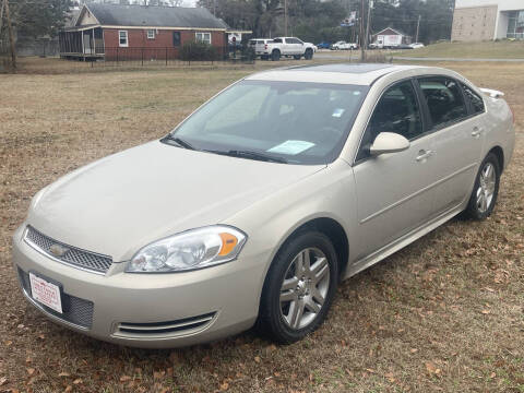 2012 Chevrolet Impala for sale at Greg Faulk Auto Sales Llc in Conway SC