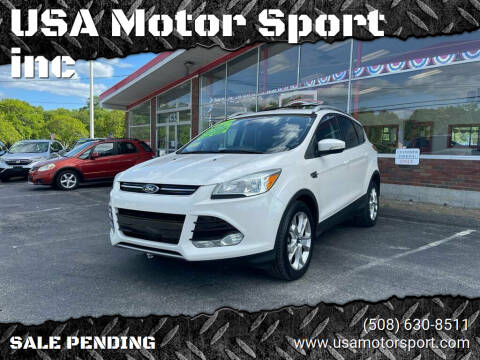 2015 Ford Escape for sale at USA Motor Sport inc in Marlborough MA