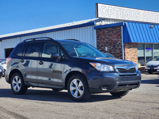 2015 Subaru Forester for sale at Optimus Auto in Omaha, NE