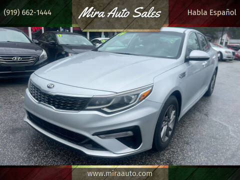 2019 Kia Optima for sale at Mira Auto Sales in Raleigh NC