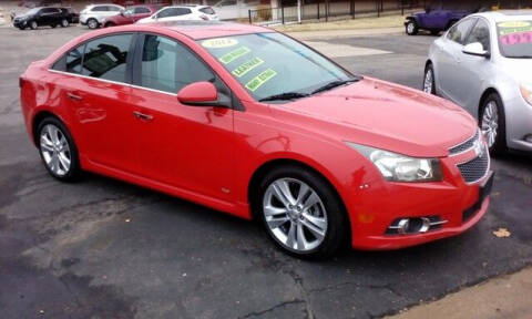 2014 Chevrolet Cruze for sale at Jim Clark Auto World in Topeka KS