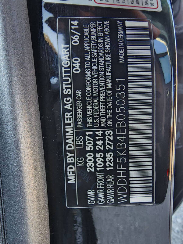 2014 Mercedes-Benz E-Class E 350 Sport