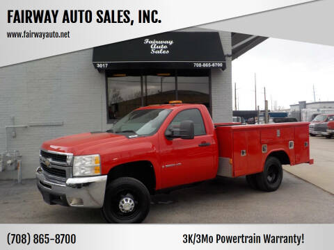 2009 Chevrolet Silverado 3500HD for sale at FAIRWAY AUTO SALES, INC. in Melrose Park IL